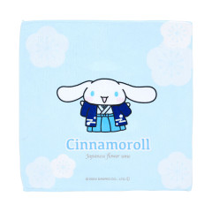 Japan Sanrio Mini Towel - Cinnamoroll / Japanese Flower