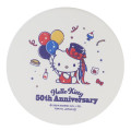 Japan Sanrio Water-absorbing Coaster - Hello Kitty Always By Your Side / 50th Anniversary - 1