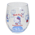 Japan Sanrio Glass Tumbler - Hello Kitty Always By Your Side / 50th Anniversary - 1