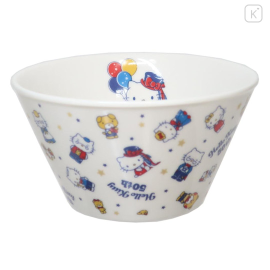 Japan Sanrio Dessert Bowl - Hello Kitty Always By Your Side / 50th Anniversary - 1