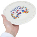 Japan Sanrio Plate - Hello Kitty Always By Your Side / 50th Anniversary - 2