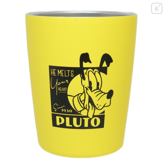 Japan Disney Stainless Steel Tumbler (M) - Pluto / 100th Anniversary - 1