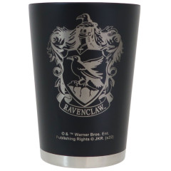 Japan Harry Potter Stainless Steel Tumbler - Ravenclaw / Black & Silver
