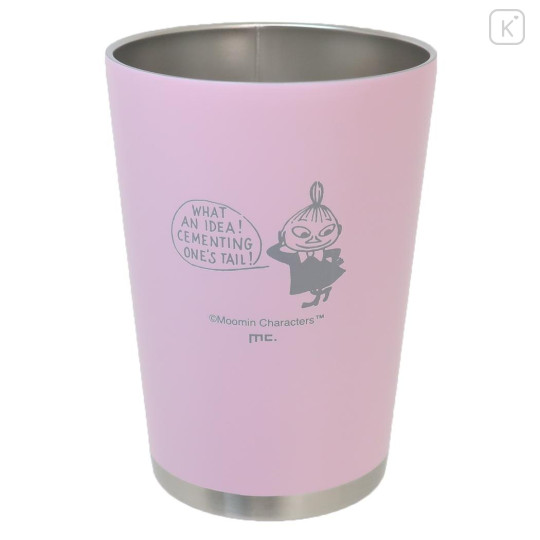 Japan Moomin Stainless Steel Tumbler - Little My / Pink - 1