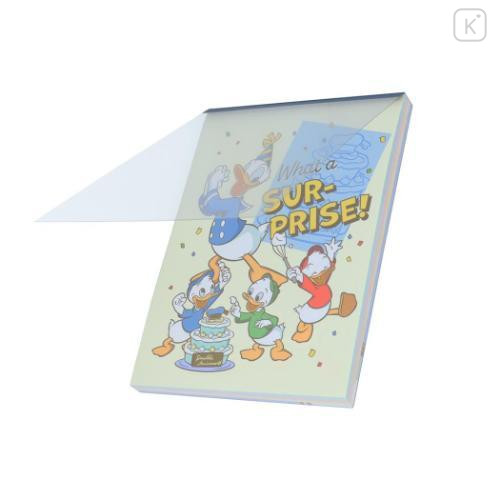 Japan Disney A6 Notepad - Surprise / Donald Duck Birthday 2024 - 4