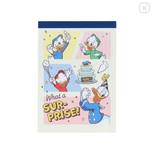 Japan Disney Mini Notepad - Surprise / Donald Duck Birthday 2024 - 1