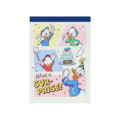 Japan Disney Mini Notepad - Surprise / Donald Duck Birthday 2024