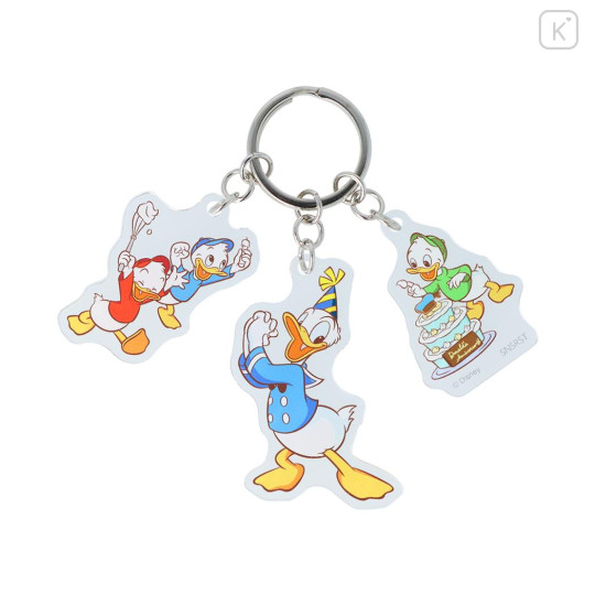 Japan Disney Acrylic Keychain - Surprise / Donald Duck Birthday 2024 - 2