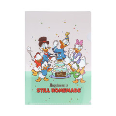 Japan Disney A4 Clear File Holder - Surprise / Donald Duck Birthday 2024