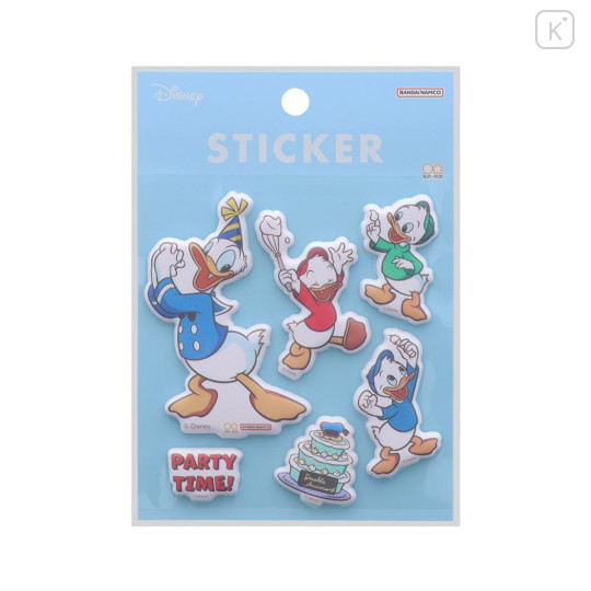 Japan Disney Bubble Sticker - Surprise / Donald Duck Birthday 2024 - 1