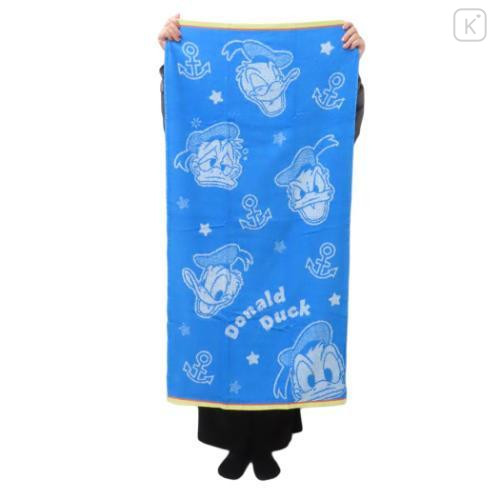 Japan Disney Jacquard Bath Towel - Donald Duck - 4