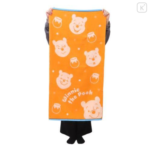 Japan Disney Jacquard Bath Towel - Winnie the Pooh - 4