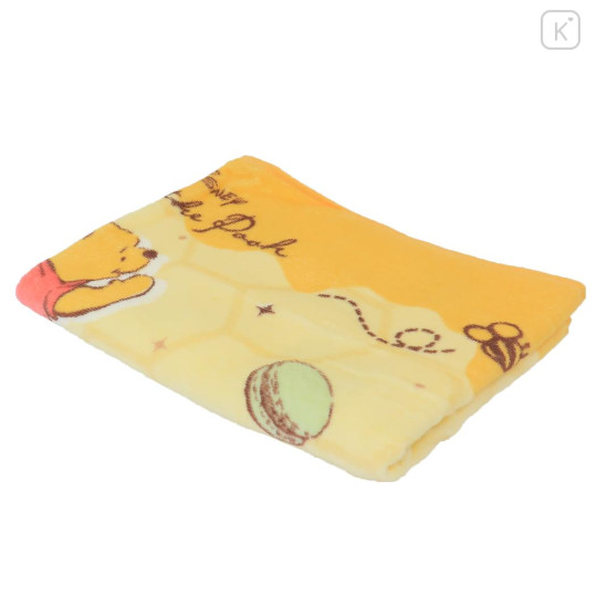 Japan Disney Jacquard Bath Towel - Pooh / Dessert - 3