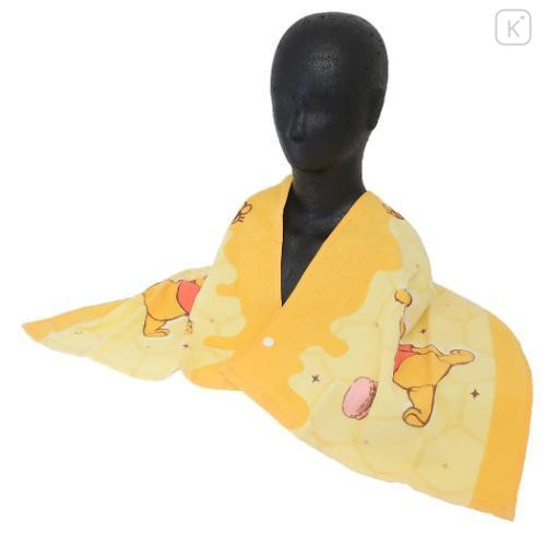 Japan Disney Jacquard Bath Towel - Pooh / Dessert - 4