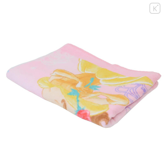 Japan Disney Jacquard Bath Towel - Princesses / Pink - 3