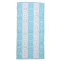 Japan San-X Jacquard Bath Towel - Sumikko Gurashi / Blue Stripe - 1