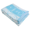 Japan San-X Jacquard Bath Towel - Sumikko Gurashi / Blue Stripe - 3