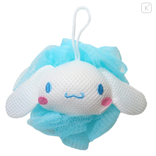 Japan Sanrio Bath Sponge - Cinnamoroll / Face - 1