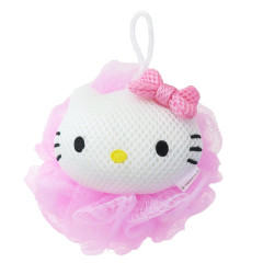 Japan Sanrio Bath Sponge - Hello Kitty / Face