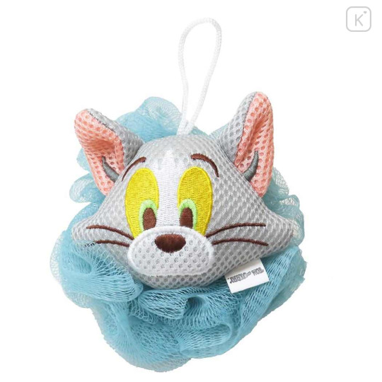 Japan Tom and Jerry Bath Sponge - Tom / Face - 1