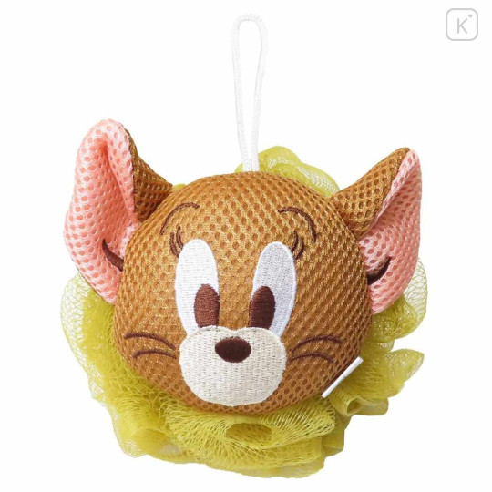 Japan Tom and Jerry Bath Sponge - Jerry / Face - 1