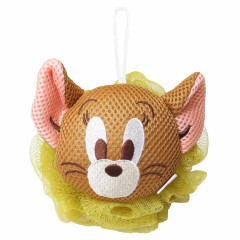 Japan Tom and Jerry Bath Sponge - Jerry / Face