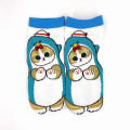 Japan Sanrio × Mofusand Ankle Socks - Cat : Tuxedo Sam Hug Me - 1