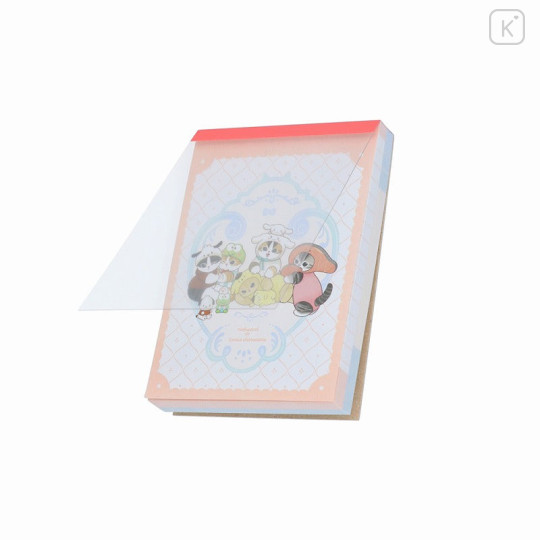 Japan Sanrio × Mofusand Mini Notepad - Cat / Group Hug - 7