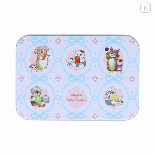 Japan Sanrio × Mofusand Memo with Can Case - Cat / Fruit - 1