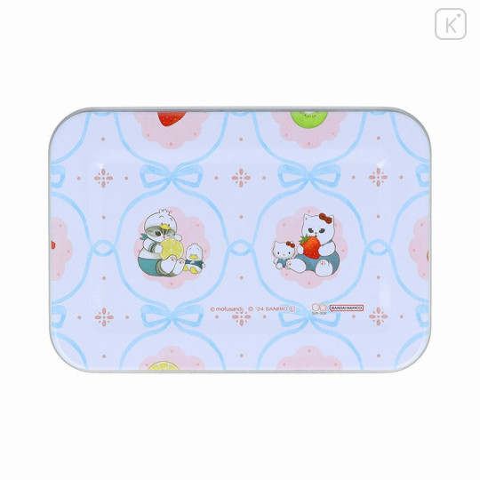 Japan Sanrio × Mofusand Memo with Can Case - Cat / Fruit - 5