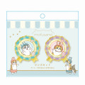 Japan Mofusand Pin Badge Set - Cat / Rabbit - 2