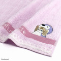 Japan Mofusand Embroidered Mini Towel - Cat / Penguin Purple - 2