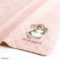 Japan Mofusand Embroidered Mini Towel - Cat / Rabbit Hug Bear - 2