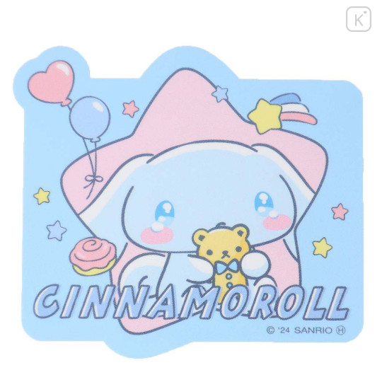 Japan Sanrio Vinyl Sticker - Cinnamoroll / Party - 1