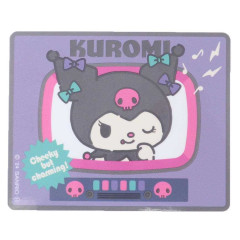 Japan Sanrio Vinyl Sticker - Kuromi / Cheeky & Charming