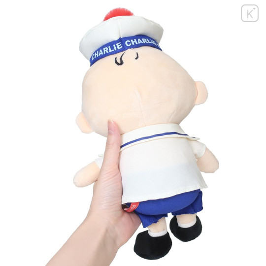 Japan Peanuts Plush Toy - Charlie / Marine Sailor - 2