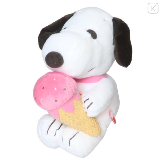 Japan Peanuts Plush Toy - Snoopy / Ice Cream - 1