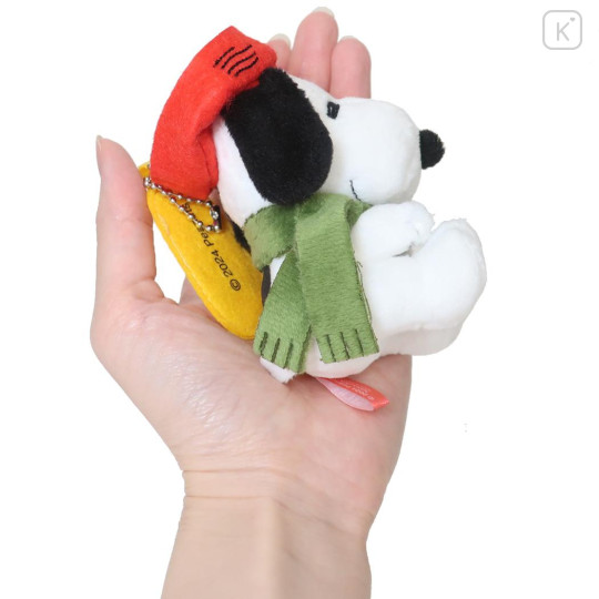 Japan Peanuts Mascot Holder - Snoopy / Embarrassing - 2