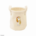 Japan Mofusand Mini Round Basket - Cat / Fried Shrimp - 2