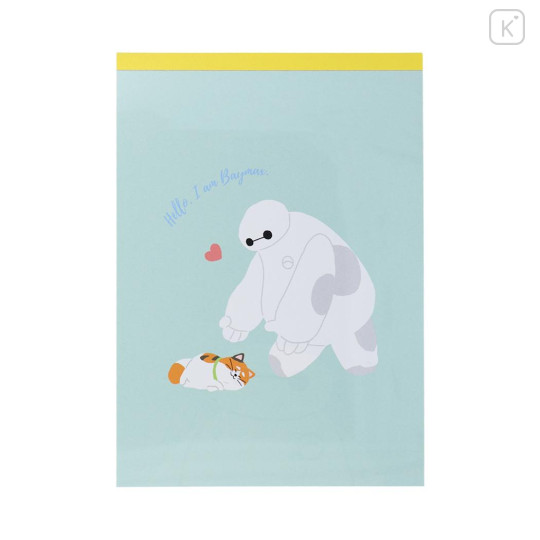 Japan Disney A6 Notepad - Baymax - 1