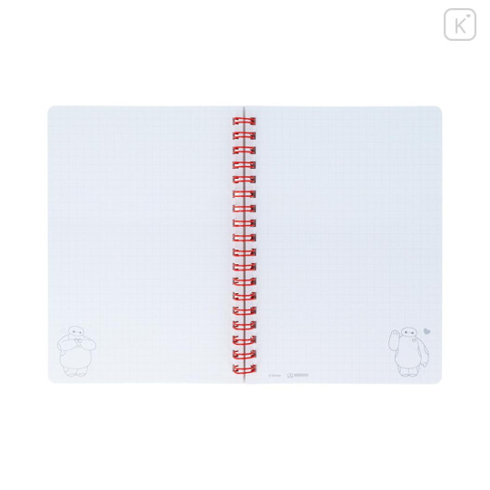 Japan Disney B6 Ring Notebook - Baymax - 3