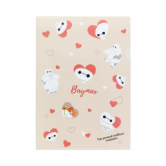 Japan Disney A4 Clear File Holder - Baymax