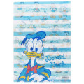 Japan Disney A4 Clear File Holder - Donald Duck : Blue Stripe - 2