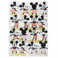 Japan Disney A4 Clear File Holder - Mickey Mouse : Retro - 2