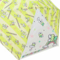 Japan Sanrio Folding Umbrella - Keroppi / Rainy Day - 4