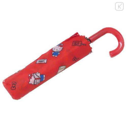 Japan Sanrio Folding Umbrella - Hello Kitty / Travel - 6