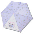 Japan Sanrio Folding Umbrella - Kuromi & Baku / Purple - 2