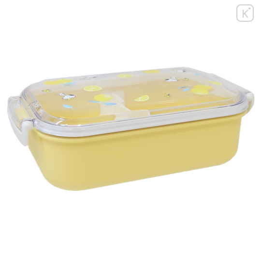 Japan Peanuts Bento Lunch Box 480ml - Snoopy / Lemon Yellow - 2