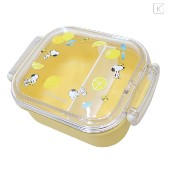 Japan Peanuts Bento Lunch Box 300ml - Snoopy / Lemon Yellow - 1