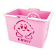 Japan Kirby Basket - Kirby & Waddle Dee / Pink